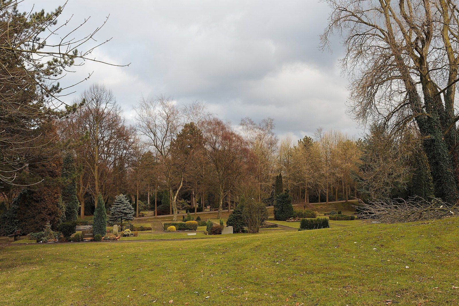 Ansicht des Südfriedhofs Herne – Südfriedhof Herne
